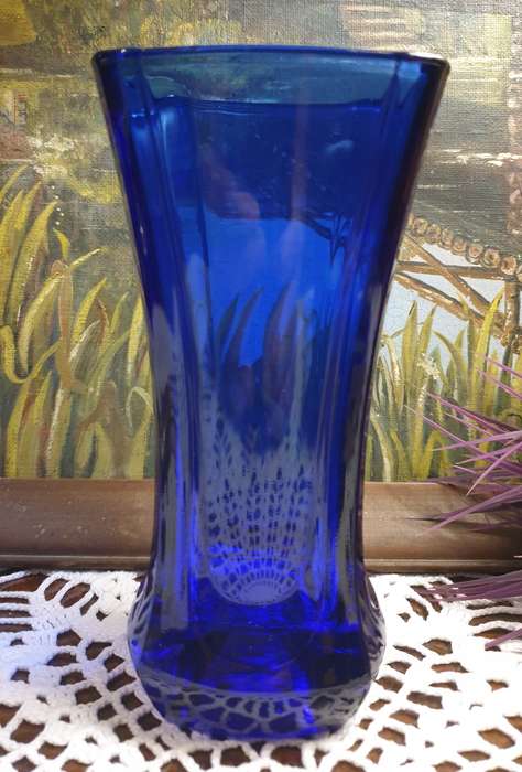 COBOLT BLUE VASE | HEAVY |