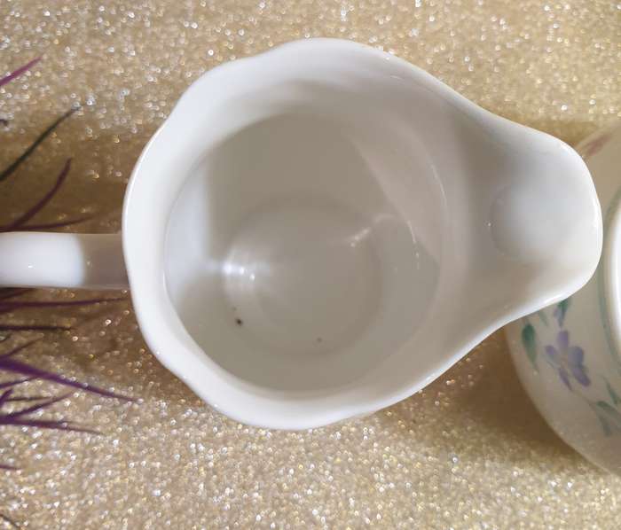 Regent bone china porcelain Milk Pourer with Sugar Bowl