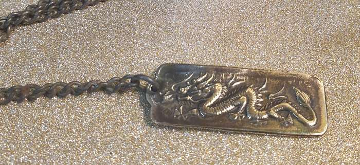 A Chinese white metal opium pipe