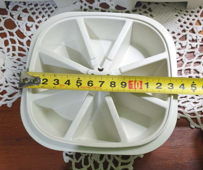 Set of 6 Vintage Tupperware Ice Cube Trays