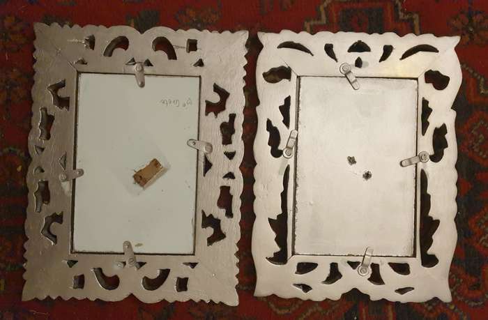 SET OF PHOTO FRAMES | GLASS GOOD | WOODEN |