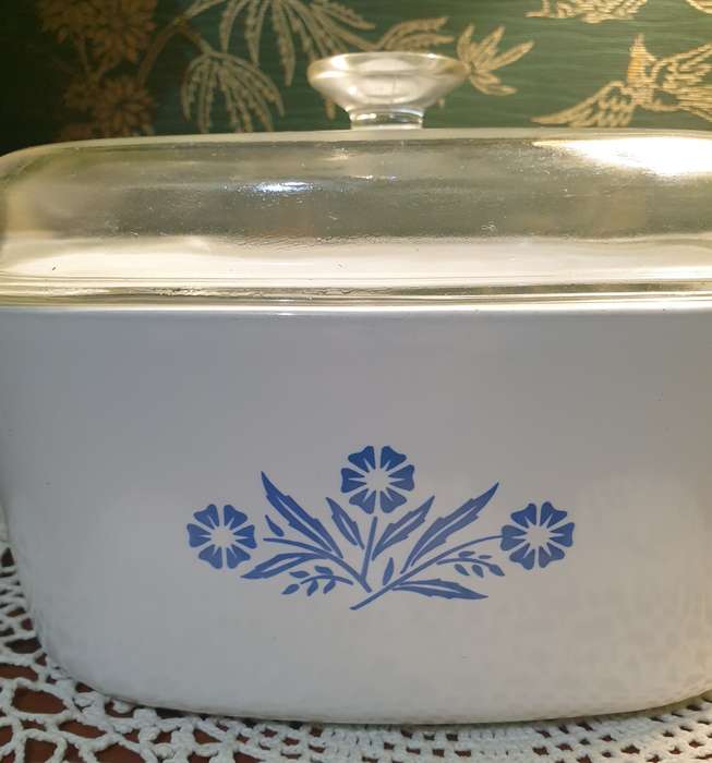 Corning ware Blue Cornflower  Casserole Dish | 02 |