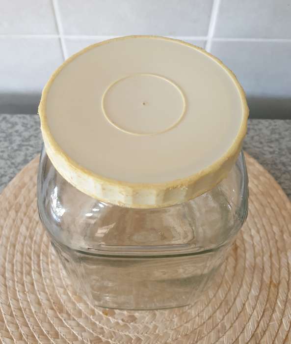 VINTAGE GLASS BOTTLE | STORAGE | DECOR | KITCHENALIA | 01