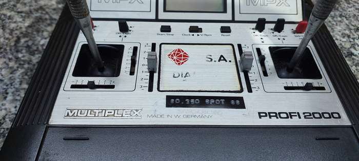 VERY RARE FIND ....   Profi 2000 Module-based transmitter from 1981  FOR MODEL AIRCRAFT