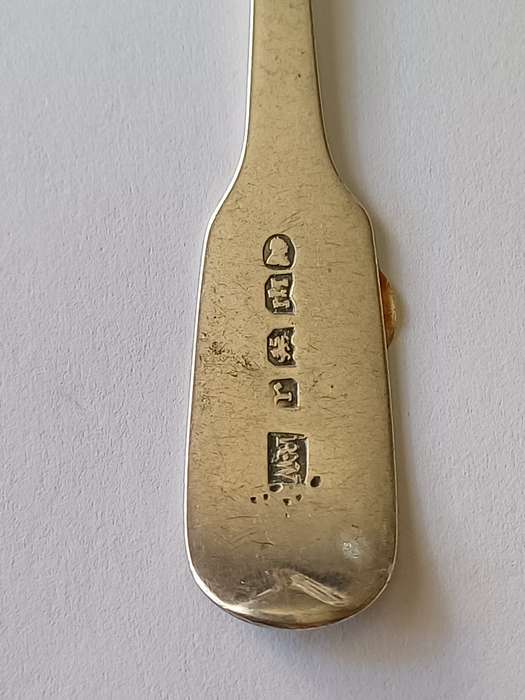 Antique Silver Spoon  Dated 1833  Exeter Hallmarked  17.73g  | 30 |