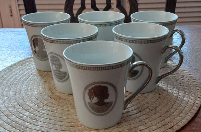 @HOME COFFEE MUGS SET OF 6