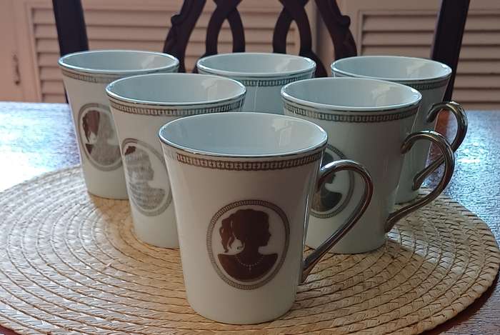 @HOME COFFEE MUGS SET OF 6