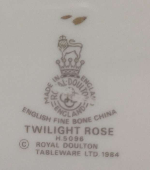 Royal Doulton Twilight Rose  | Oval Serving Platter |