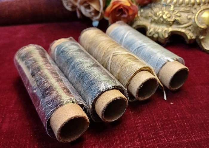 Waxed thread for leatherwork