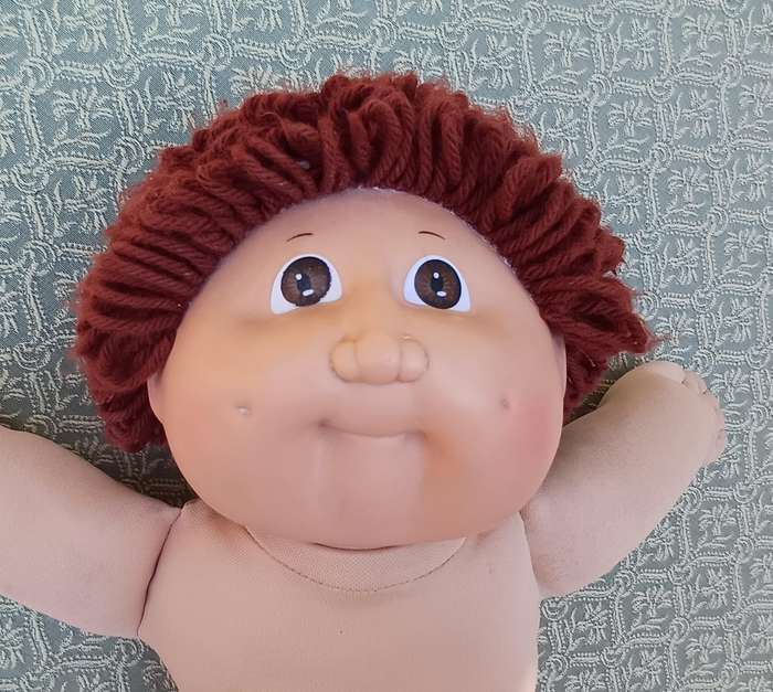 Vintage Cabbage Patch Doll Boy (1978-82)  Coleco Original Football Outfit
