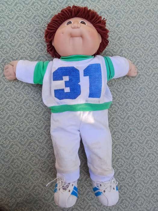 Vintage Cabbage Patch Doll Boy (1978-82)  Coleco Original Football Outfit