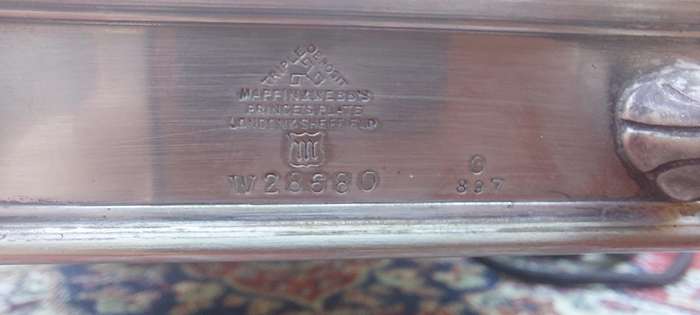 ONLY ONE IN SOUTH AFRICA --- Vintage MAPPIN & WEBB Silver Plated Electric Hot Plate