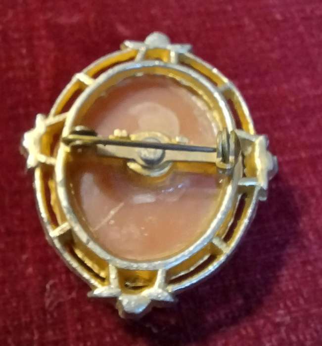 Vintage Costume Jewelry  | 02 |  CAMEO AND EARINGS