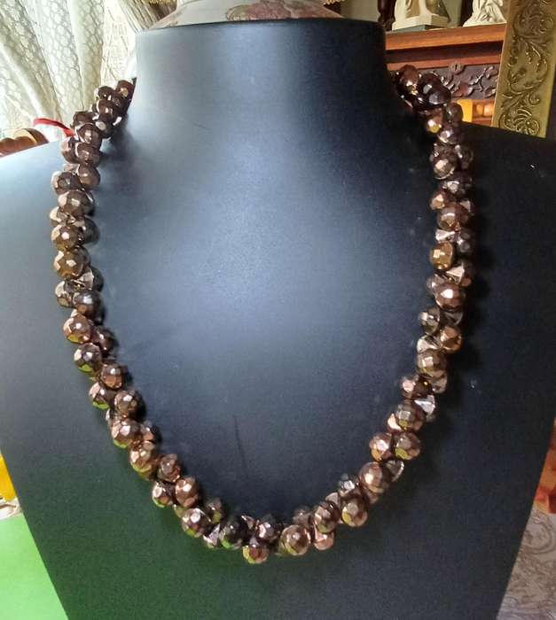 1950s glass bead necklace  | 22 |