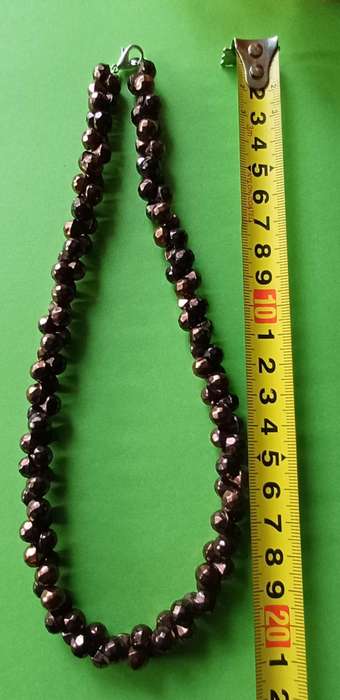 1950s glass bead necklace  | 22 |