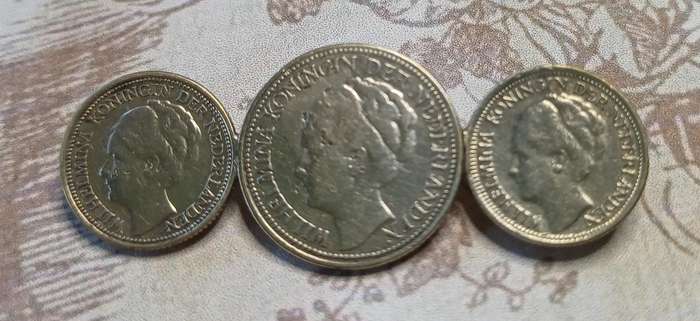 WWII Netherlands 10 cents Coin Brooch | 30 |