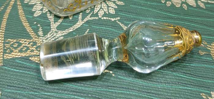 Gilt Crystal Decanter