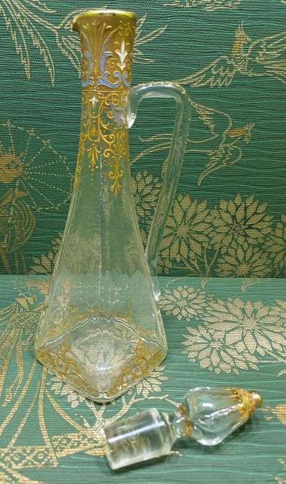 Gilt Crystal Decanter