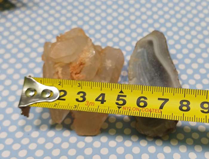 Agate Crystal Fragment & Small Limonite Quartz Clusters Apothecary Curio Set | 39 |