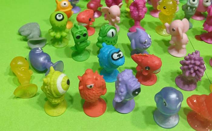 136 Original Stikeez Toys  Bulk Collection