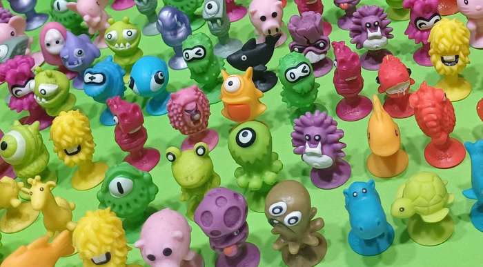 136 Original Stikeez Toys  Bulk Collection