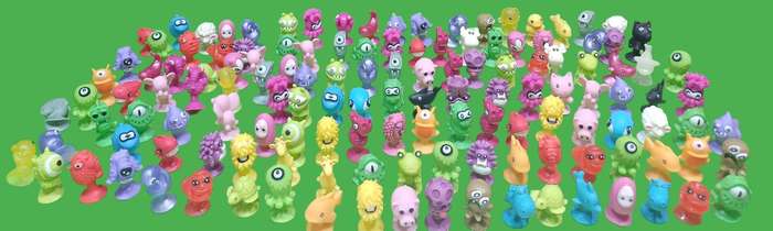 136 Original Stikeez Toys  Bulk Collection