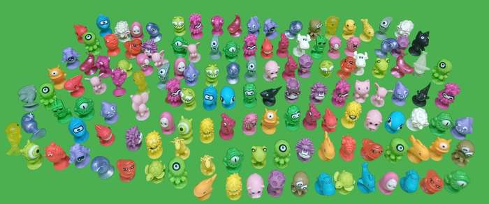 136 Original Stikeez Toys  Bulk Collection