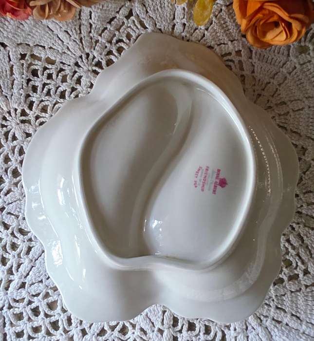 ROYAL ALBERT LEAF DISH | SWEET PEA | FRIENDSHIP SERIES |