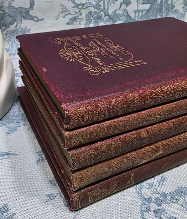 Aged in Leather & Time | Antique Pocket Editions | 1920s