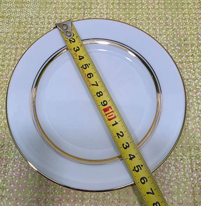 Noritake L553 "Gloria" | Vintage Fine Porcelain Tea Trio Set | 19641974 | Gold Trim | 17-Piece |