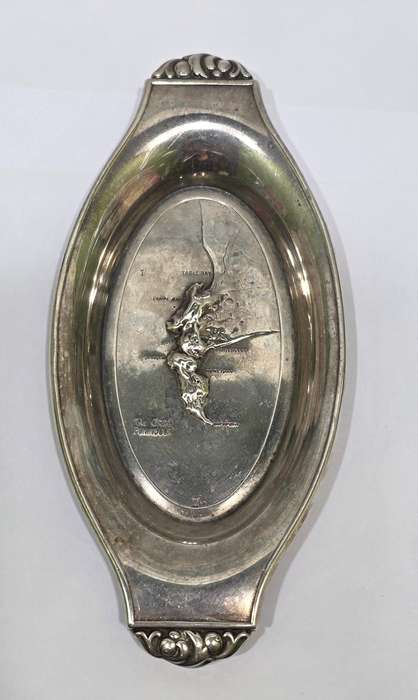 Vintage Cape Peninsula Souvenir Pin Tray | Metal  Possibly Silver Plated