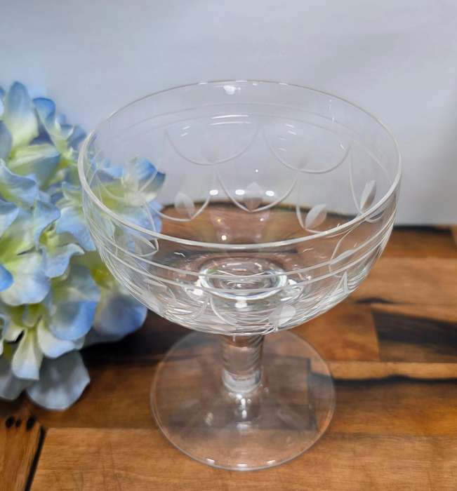 Stuart Crystal Champagne/Coupe Glass | Tamara Pattern |