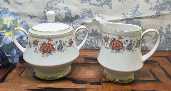 NORITAKE TREMONT 3081 | Elegant Contemporary Fine China Tea Set  Sri Lanka
