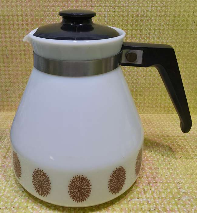 SCHOTT MAINZ JENAER GLASS PITCHER WITH LID