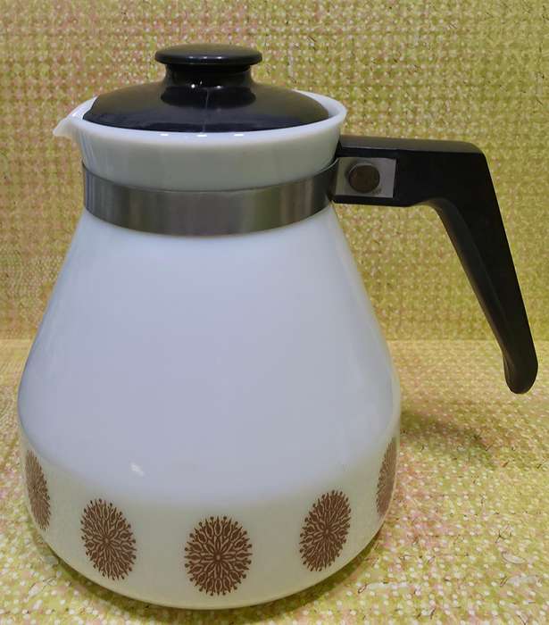 SCHOTT MAINZ JENAER GLASS PITCHER WITH LID