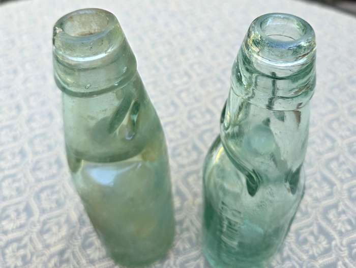 Set of Vintage Soda Bottles