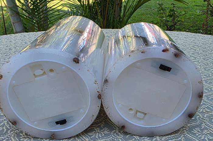 TWO BATTERY CANDLES | DECOR | HOME | BATTERIES NOT INCLUDED |