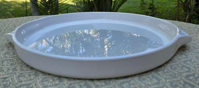 Corning Ware Microwave Crisper / Browning Dish  Made in USA Round Pizza / Baking Plate | 02 |