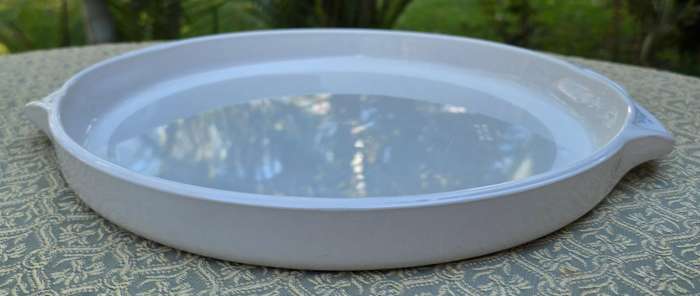 Corning Ware Microwave Crisper / Browning Dish  Made in USA Round Pizza / Baking Plate | 02 |
