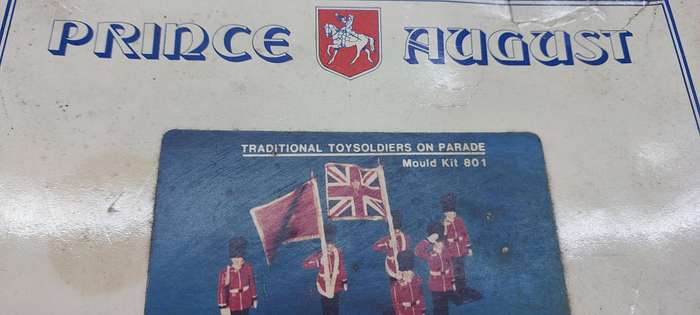 Prince August  Lead toy soldier kits   (4 sets)