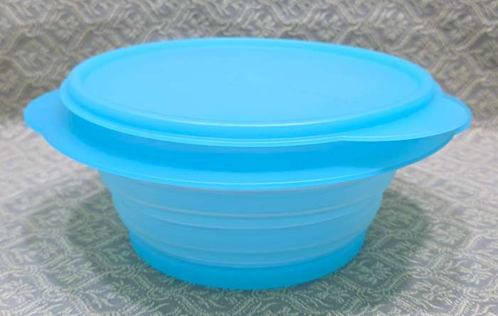Tupperware Concertina Container | Baby Blue | 1.5L