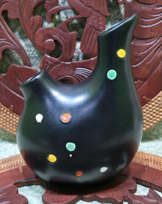 German Small Polka Dot Vase