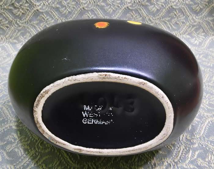 German Small Polka Dot Vase