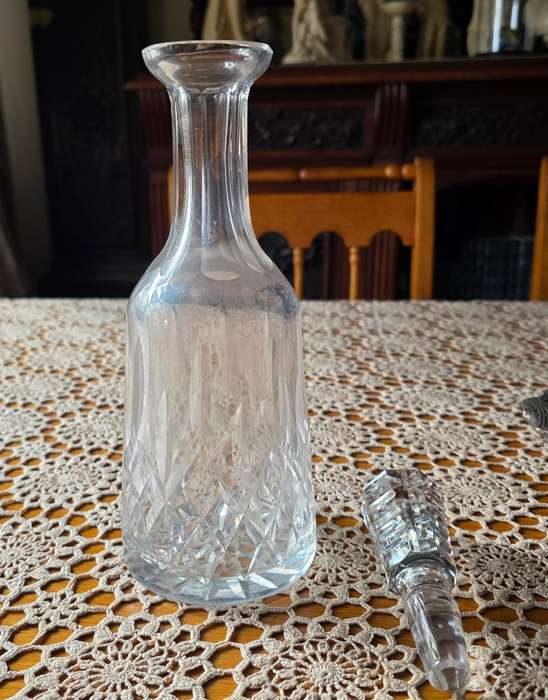 Heavy Lead Crystal Decanter