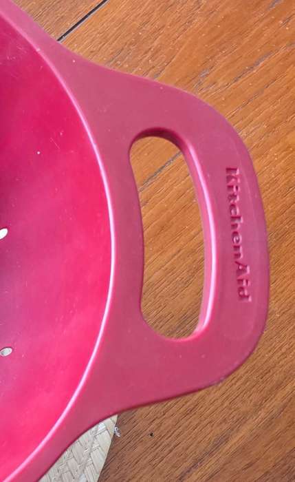KitchenAid Classic Plastic Colander, 5-Quart, Red