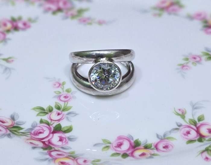 925 Silver Ring  |  45 |