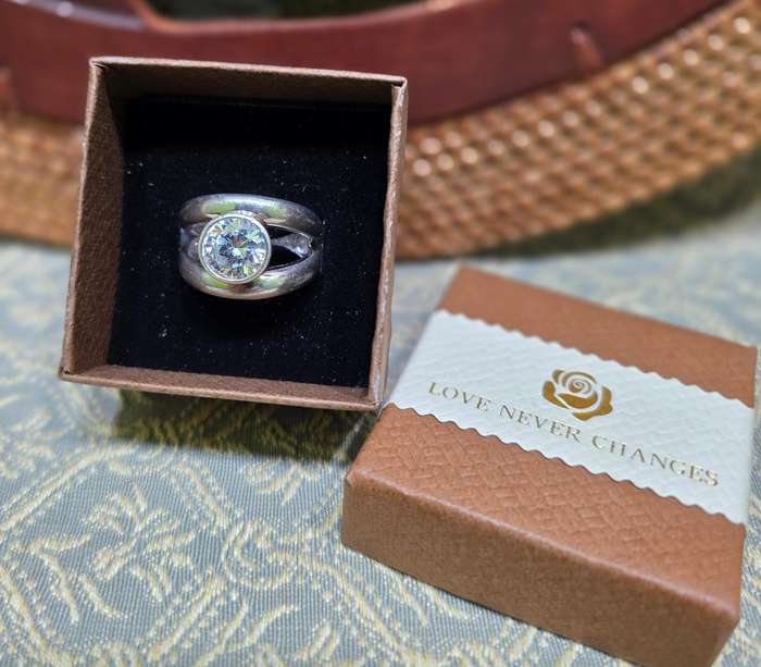 925 Silver Ring  |  45 |