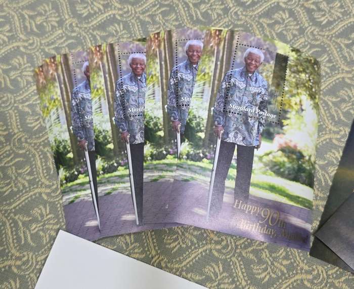 Collectible Mandela Memorabilia Stamps