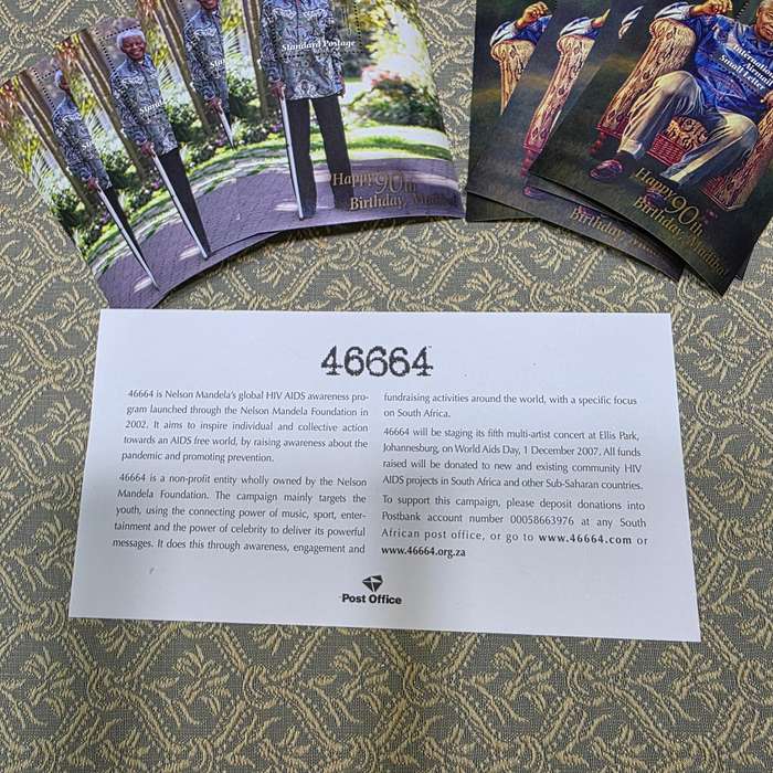 Collectible Mandela Memorabilia Stamps