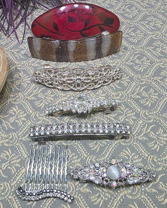 French Hair Barrette Clip and Other Clips purchased in the USA